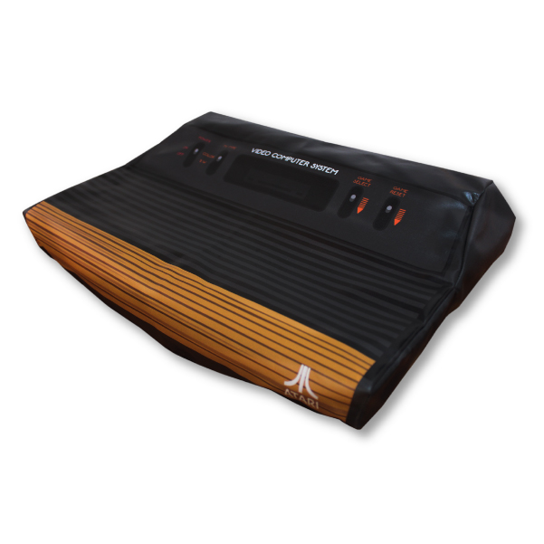Atari 2600 Cartridge Slot Dust Cover – Multicolor, Made In USA