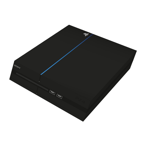 BLACK Playstation 4 Dust cover - Horizontal