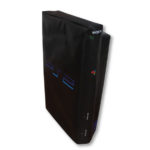 BLACK Playstation 2 FAT Dust cover - Vertical