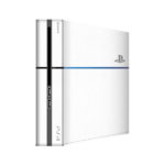 WHITE Playstation 4 Dust cover - Vertical