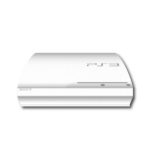 WHITE Playstation 3 Dust cover - Horizontal