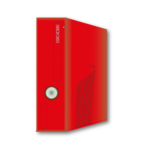 Xbox 360 Red | Dust cover - Vertical | Printer Boy