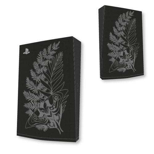 Playstation 5 The Last of Us Part II  Black Dust cover - Vertical -  Printer Boy Console Dust Covers and more