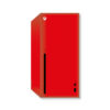 RED Xbox Series X Dust cover - Vertical