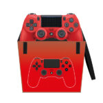 RED Playstation 4 Controller Pouch