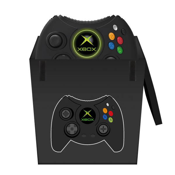 Quadrant lonely On the head of Xbox Classic Duke pad | Controller Pouch - Printer Boy Console Dust Covers  and more