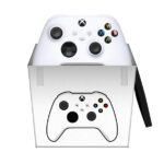 WHITE Xbox Series Controller Pouch