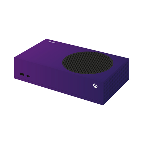 Purple Xbox Series S Dust cover - Horizontal