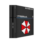 Umbrella Corp Playstation 4 Dust cover - Vertical