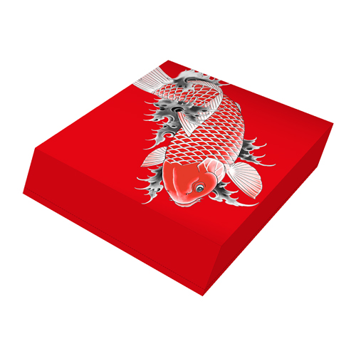 RED Koi Tattoo Playstation 4 Dust cover - Horizontal