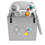 GRAY GameCube pad Controller Pouch