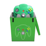 GREEN N64 pad Controller Pouch