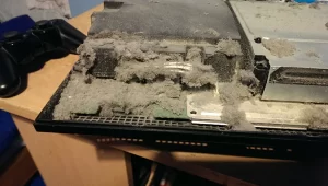 PS3 affected by dust